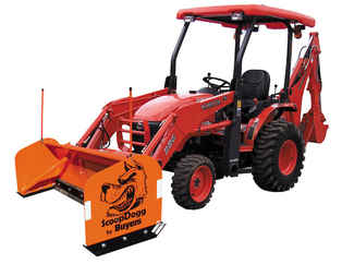 SOLD OUT New Buyers ScoopDogg Pusher-2604106 Model,  Steel Pusher, Compact Tractor
